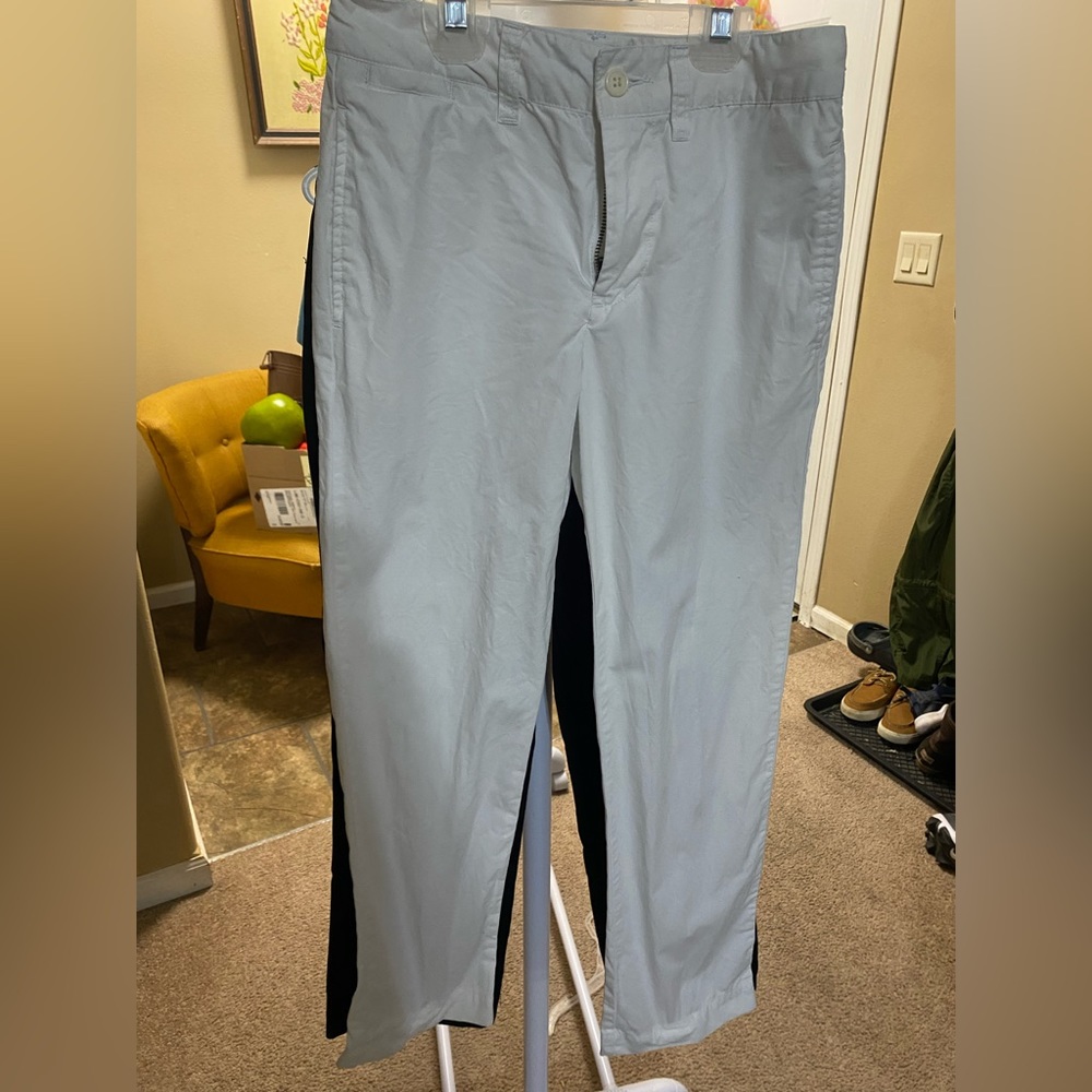 White Ralph Lauren pants.